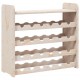 Sonata H Поставка за вино с горна дъска 67,5x25x60 см масивен бор