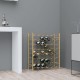 Sonata Suport sticle de vin, 48 sticle, auriu, metal
