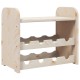 Sonata Suport vinuri cu raft superior, 43x25x37 cm, lemn masiv de pin