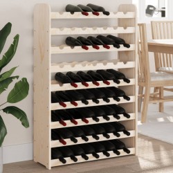 Sonata H Поставка за вино 72,5x25x111,5 см масивна чамова дървесина - Etajere