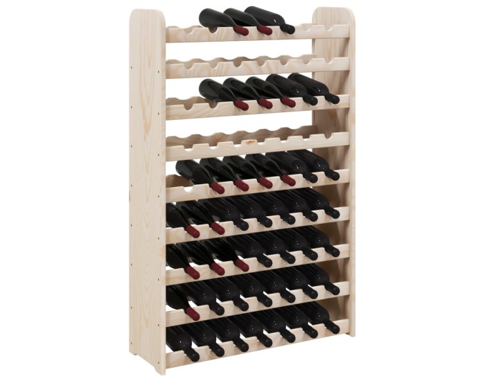 Sonata Suport de vinuri, 72,5x25x111,5 cm, lemn masiv de pin