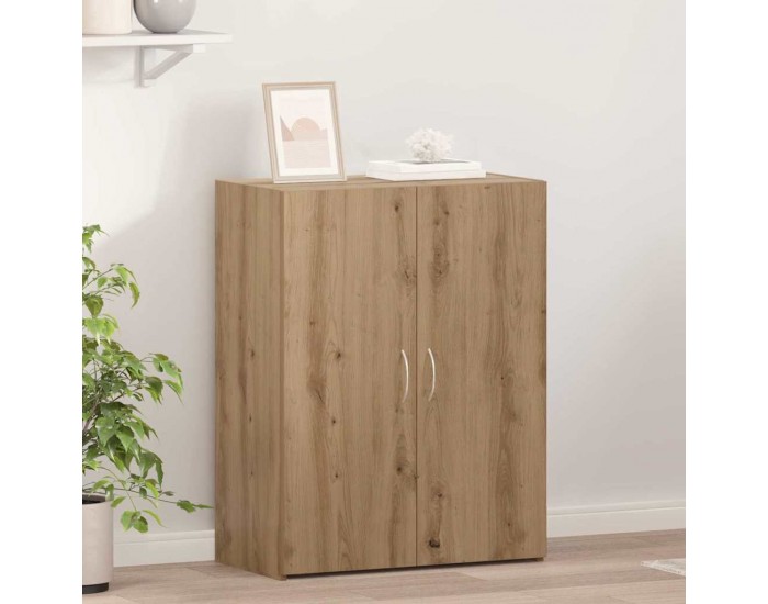 Sonata H Офис шкаф с рафт дъб артизан 60 x 32 x 77.5 Инженерно дърво