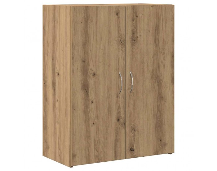 Sonata H Офис шкаф с рафт дъб артизан 60 x 32 x 77.5 Инженерно дърво