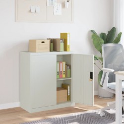 Sonata H Шкаф за папки светлосив 79x40x90 см стомана - Corpuri, vitrine, biblioteci modulare