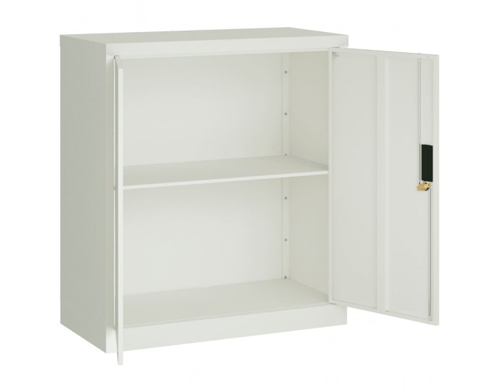 Sonata H Шкаф за папки светлосив 79x40x90 см стомана