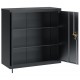 Sonata H Шкаф за папки антрацит 90x40x90 см стомана