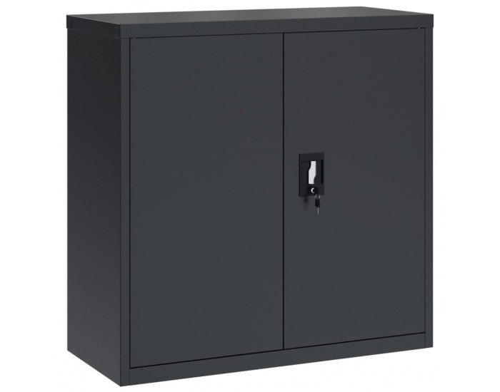 Sonata H Шкаф за папки антрацит 90x40x90 см стомана