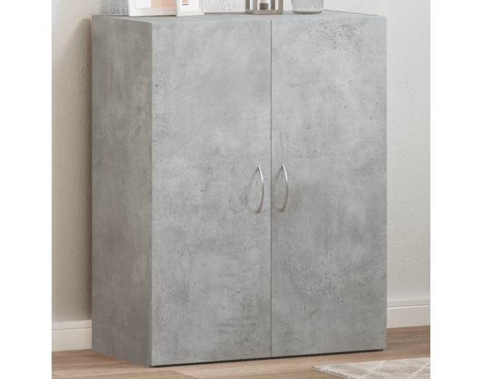 Sonata Fișet, gri beton, 60x32x77,5 cm, lemn prelucrat