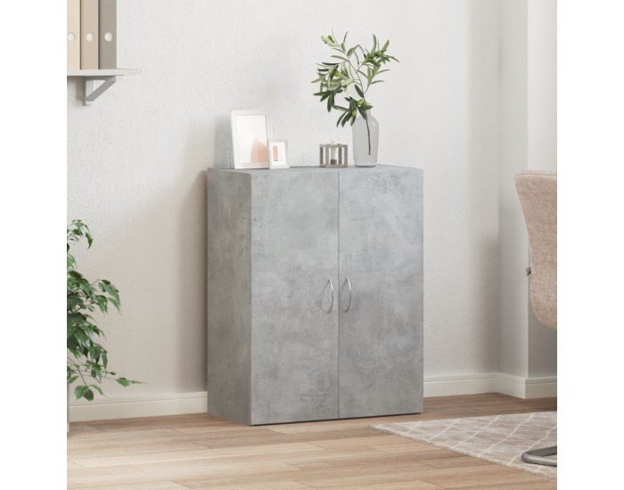 Sonata Fișet, gri beton, 60x32x77,5 cm, lemn prelucrat