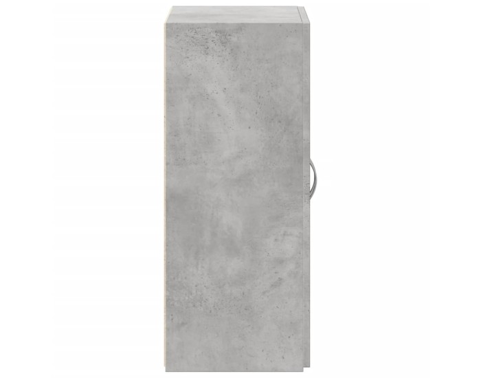 Sonata Fișet, gri beton, 60x32x77,5 cm, lemn prelucrat
