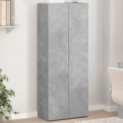 Sonata H Шкаф за документи, бетонно сив, 60x32x153 см, инженерно дърво - Corpuri, vitrine, biblioteci modulare