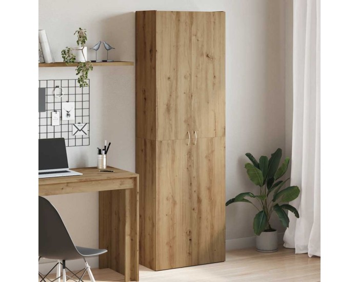 Sonata Dulap înalt, stejar artizanal, 60x32x190 cm, lemn prelucrat