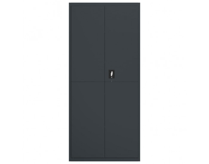Sonata H Шкаф за папки антрацит 90x40x200 см стомана