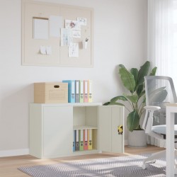 Sonata H Шкаф за папки светлосив 90x40x70 см стомана - Corpuri, vitrine, biblioteci modulare