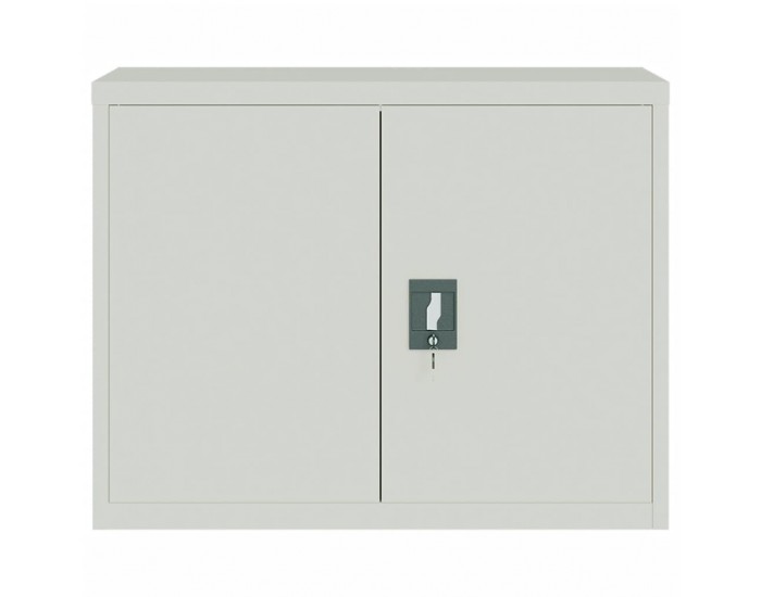 Sonata H Шкаф за папки светлосив 90x40x70 см стомана