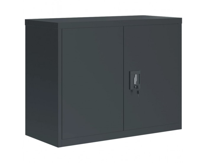 Sonata H Шкаф за папки антрацит 90x40x70 см стомана