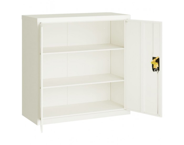 Sonata H Шкаф за папки бял 90x40x90 см стомана