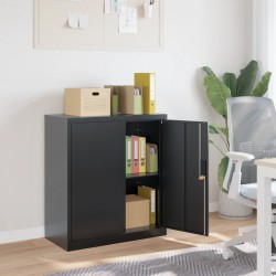 Sonata H Шкаф за папки антрацит 79x40x90 см стомана - Corpuri, vitrine, biblioteci modulare
