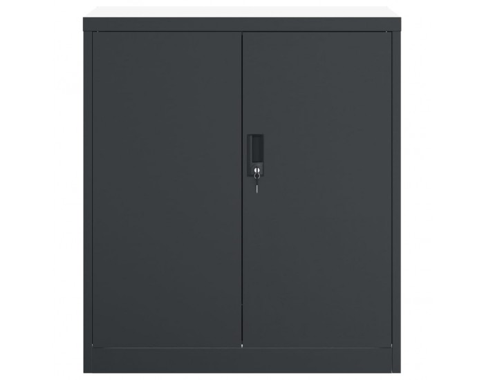 Sonata H Шкаф за папки антрацит 79x40x90 см стомана