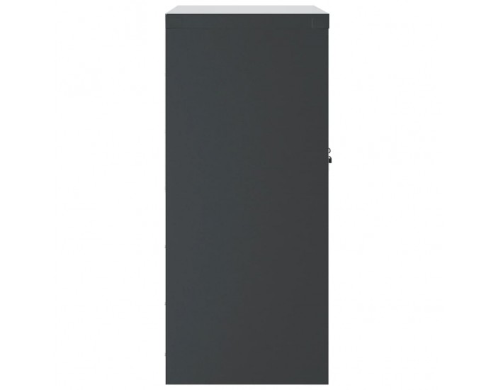 Sonata H Шкаф за папки антрацит 79x40x90 см стомана