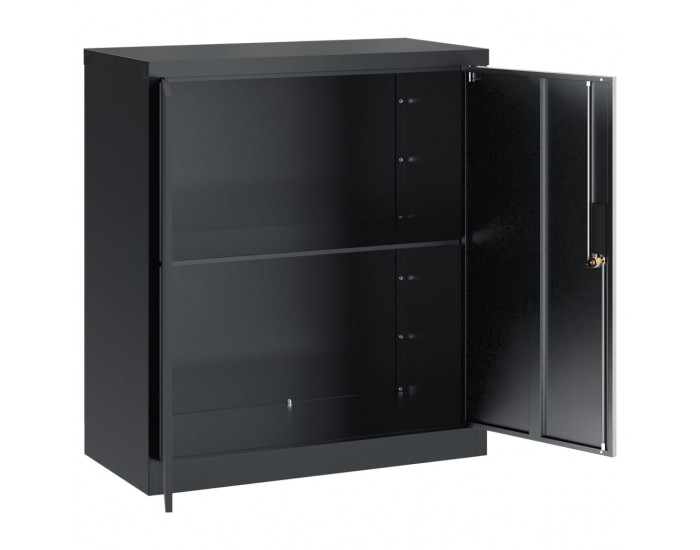 Sonata H Шкаф за папки антрацит 79x40x90 см стомана