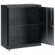 Sonata H Шкаф за папки антрацит 79x40x90 см стомана