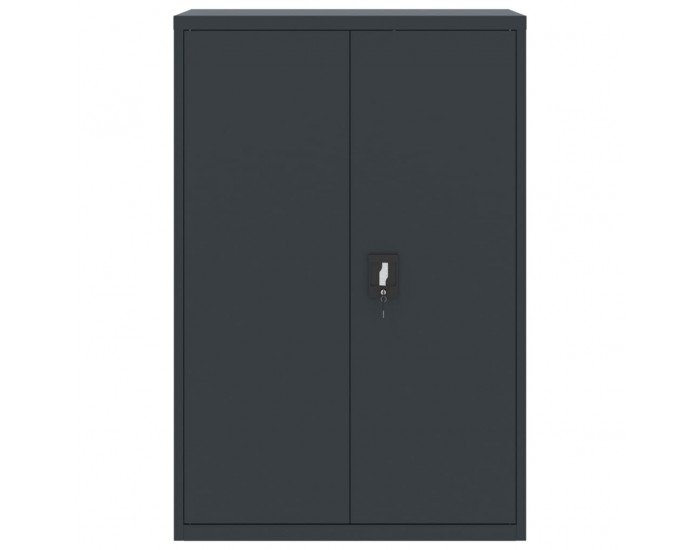 Sonata H Шкаф за папки антрацит 90x40x140 см стомана