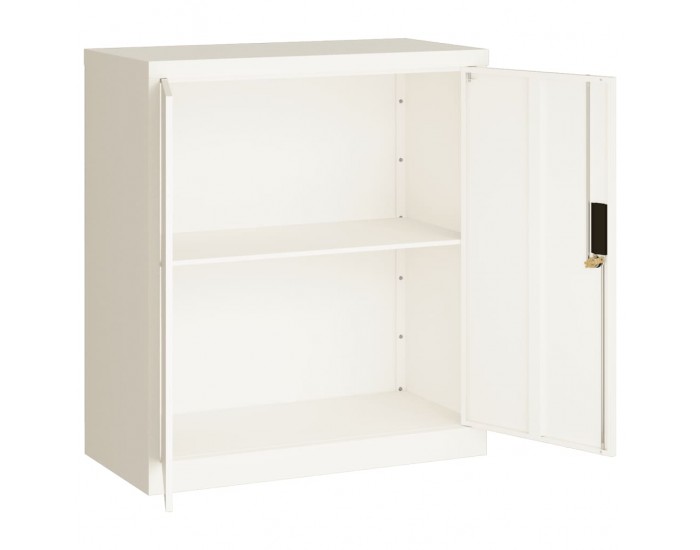 Sonata H Шкаф за папки бял 79x40x90 см стомана