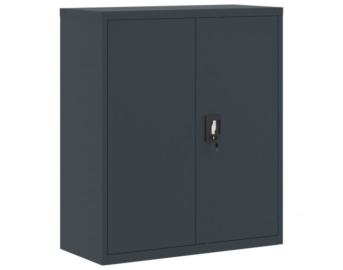 Sonata H Шкаф за папки антрацит 90x40x105 см стомана