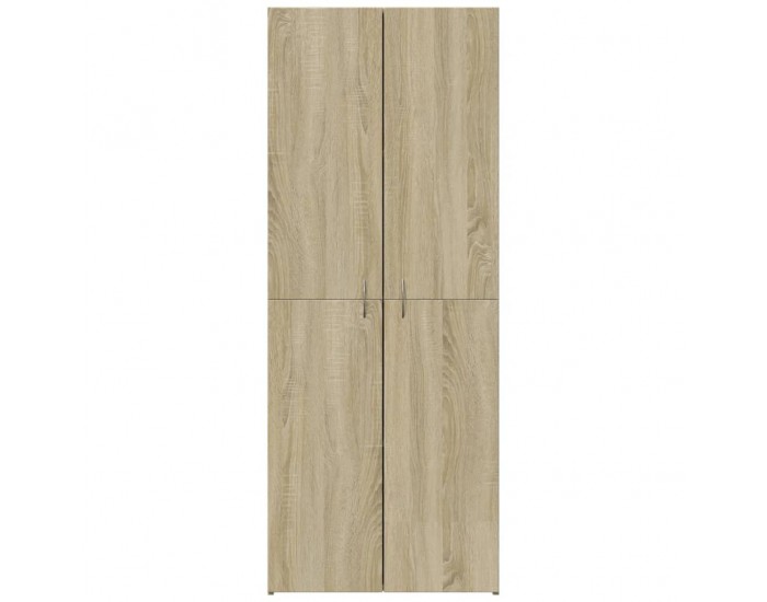 Sonata H Шкаф за документи, сонома дъб, 60x32x153 см, инженерно дърво