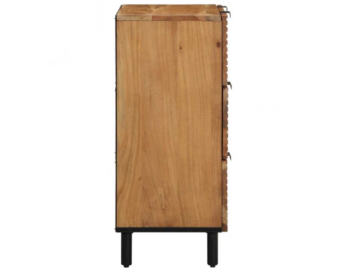 Sonata H Шкаф 2 pcs Кафяво 60 x 33 x 75 cm Масивна акациева дървесина