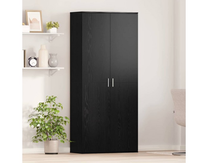 Sonata H Висока масичка Черен дъб 80 x 35 x 180 см Инженерно дърво