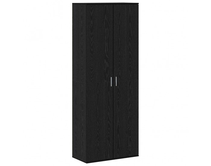 Sonata H Висок шкаф Черен дъб 70 x 35 x 180 см Инженерно дърво