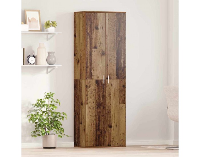 Sonata H Висок шкаф Старо дърво 60 x 35 x 180 см Инженерно дърво