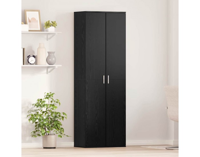 Sonata H Висок шкаф Черен дъб 60 x 35 x 180 см Инженерно дърво