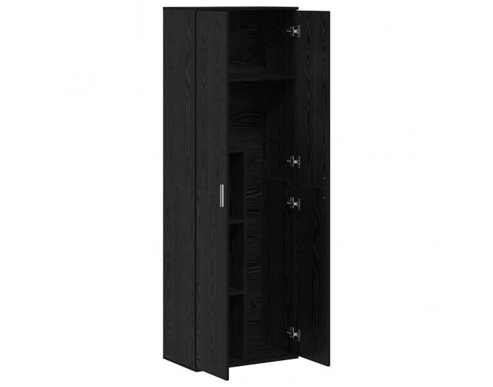 Sonata H Висок шкаф Черен дъб 60 x 35 x 180 см Инженерно дърво