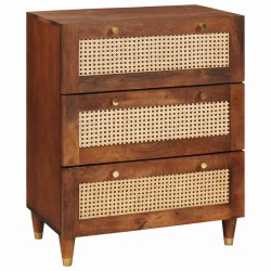 Sonata H Шкафове за съхранение и заключване Кафяво 60 x 33.5 x 75 см - Dulapuri