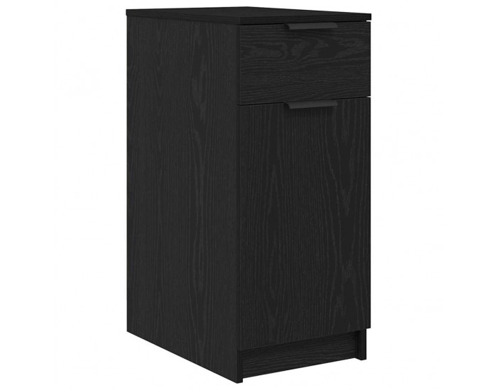 Sonata H Шкаф за бюро Черен дъб 33 x 50 x 75 см Инженерно дърво