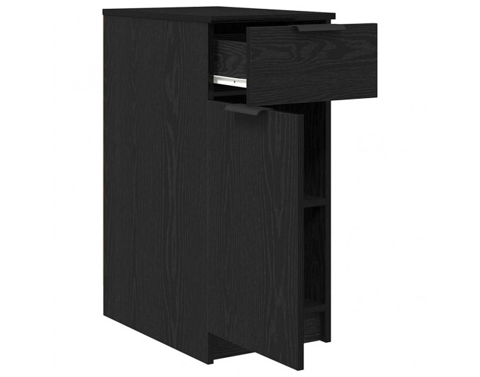 Sonata H Шкаф за бюро Черен дъб 33 x 50 x 75 см Инженерно дърво