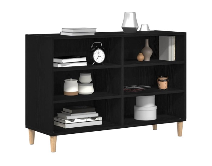 Sonata Bufet 103,5 x 35 x 70 cm Lemn prelucrat Stejar Negru