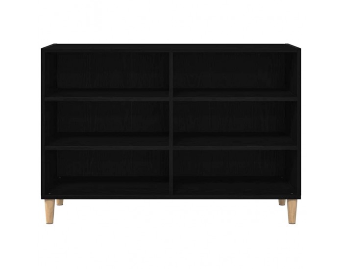 Sonata H Служебен шкаф Черен дъб 103.5 x 35 x 70 см Инженерно дърво