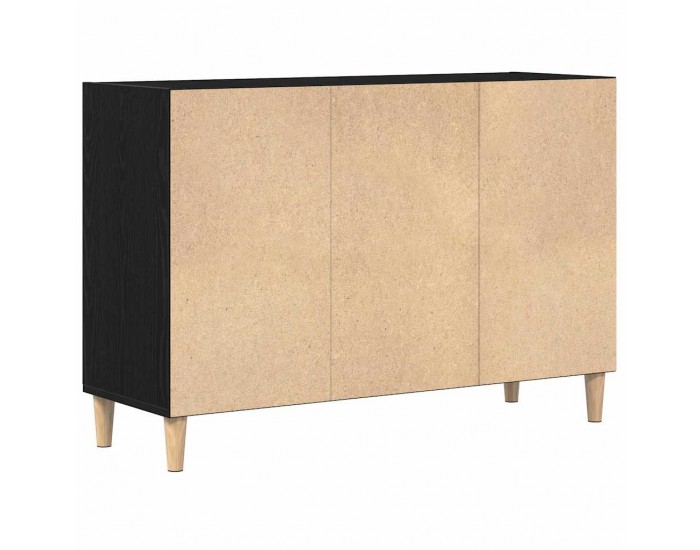 Sonata H Служебен шкаф Черен дъб 103.5 x 35 x 70 см Инженерно дърво