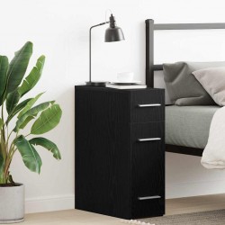 Sonata H Аптекарски шкаф Черен дъб 20 x 45.5 x 60 см Инженерно дърво - Dulapuri