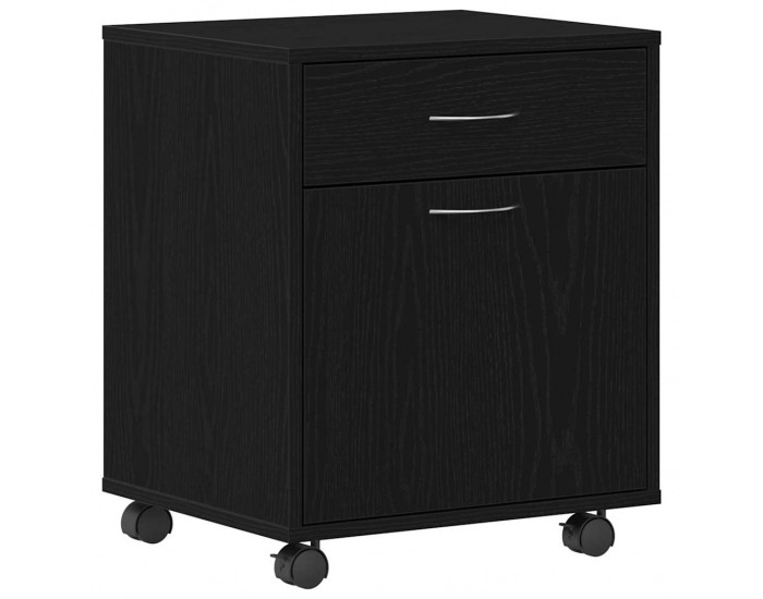 Sonata H Подвижен шкаф Черен дъб 45 x 38 x 54 см Инженерно дърво