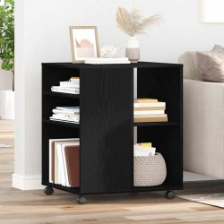 Sonata H Шкаф за съхранение Черен дъб 60 x 53 x 72.5 см Инженерно дърво - Dulapuri