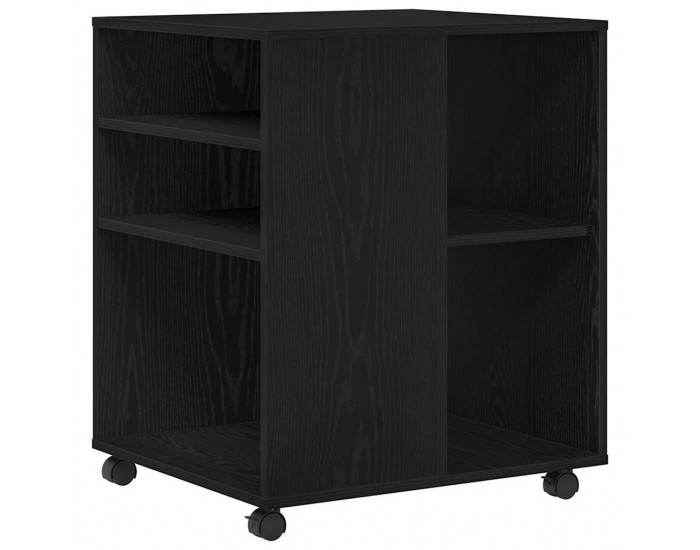 Sonata H Шкаф за съхранение Черен дъб 60 x 53 x 72.5 см Инженерно дърво