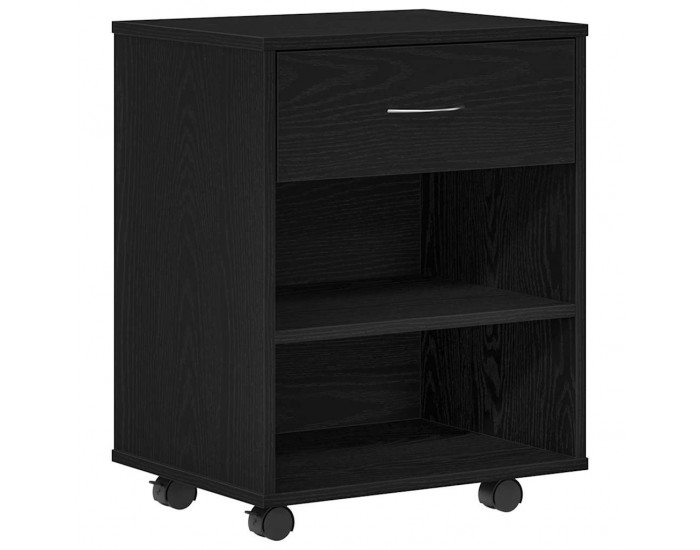 Sonata H Шкаф за съхранение Черен дъб 46 x 36 x 59 см Инженерно дърво
