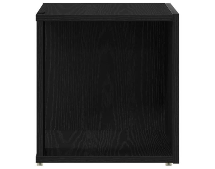 Sonata Rafturi de colț 33 x 33 x 34,5 cm Lemn prelucrat Stejar Negru