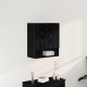 Sonata Dulap de perete 60 x 30 x 70 cm Lemn prelucrat Stejar Negru