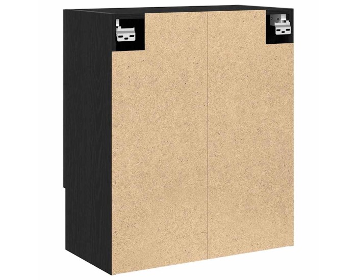 Sonata Dulap de perete 60 x 30 x 70 cm Lemn prelucrat Stejar Negru